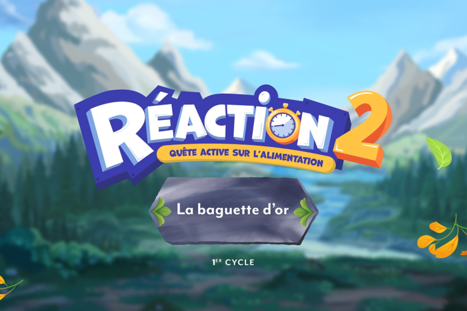 Réaction 2 : Mission 1 – La baguette d’or
