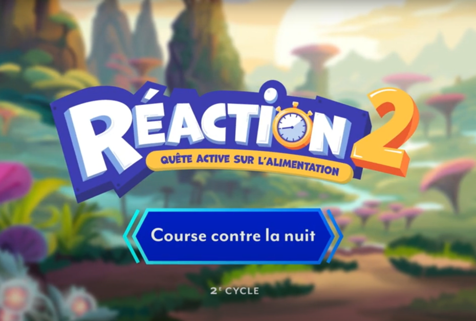 Réaction 2 : Mission 2 – Course contre la nuit