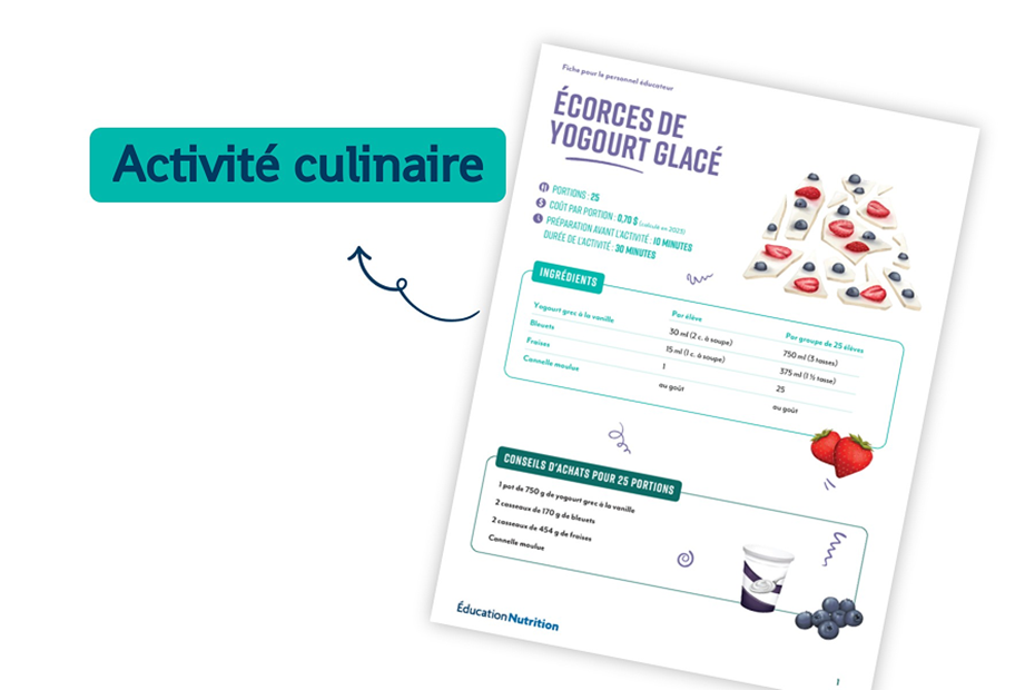 Écorces de yogourt