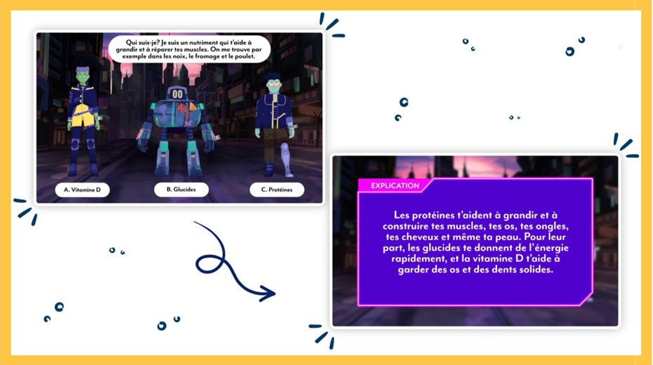 Jeux éducatifs en ligne pour bouger à l’école – 3e cycle