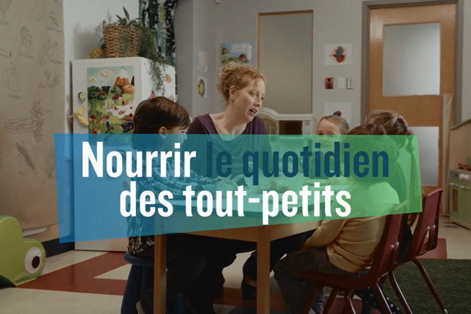 5 vidéos : Nourrir le quotidien des tout-petits