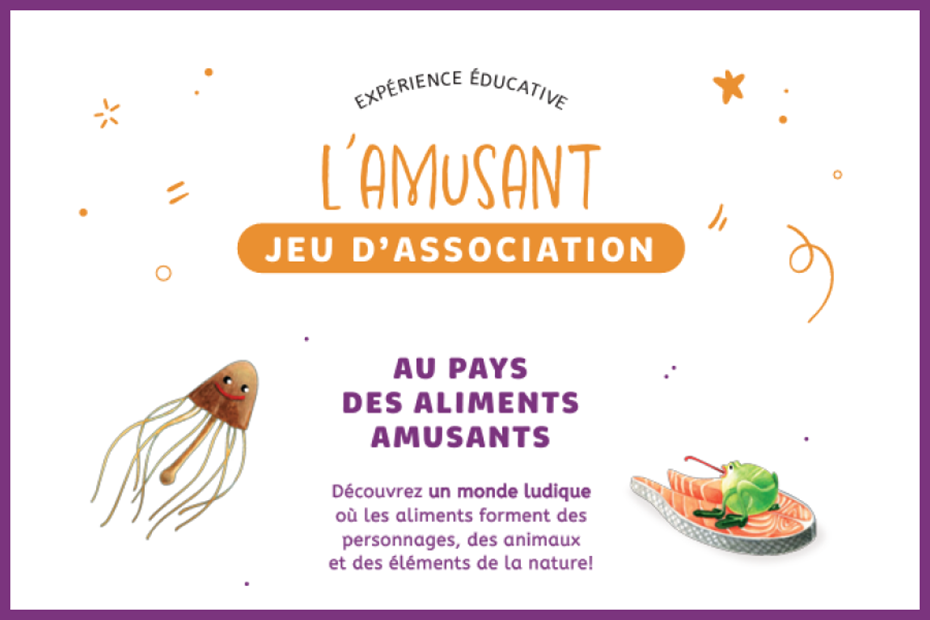 Au pays des aliments amusants