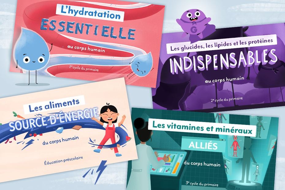 Ressources pour aborder l’effet des aliments sur le corps humain