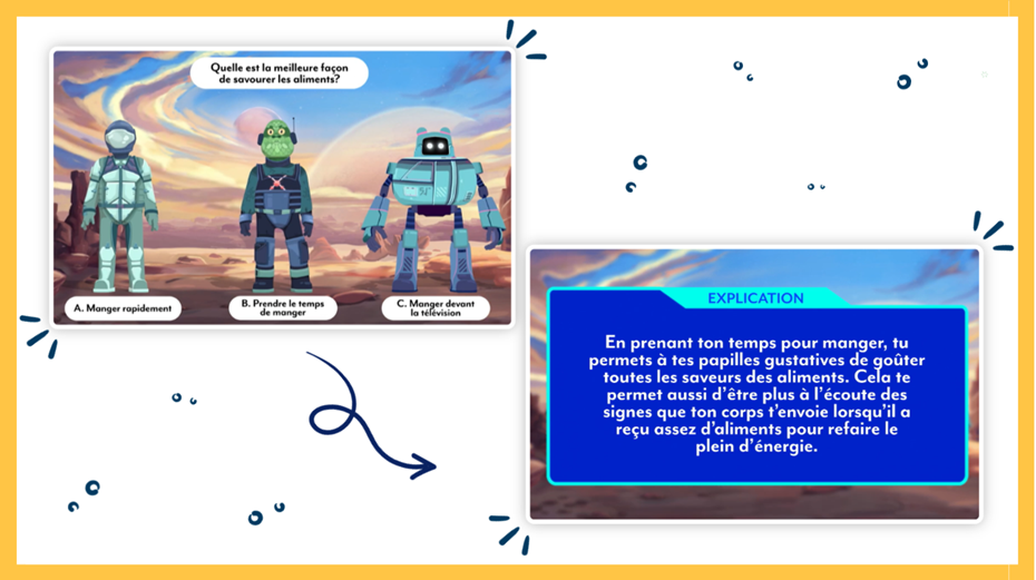 Jeux éducatifs en ligne pour bouger à l’école – 2e cycle