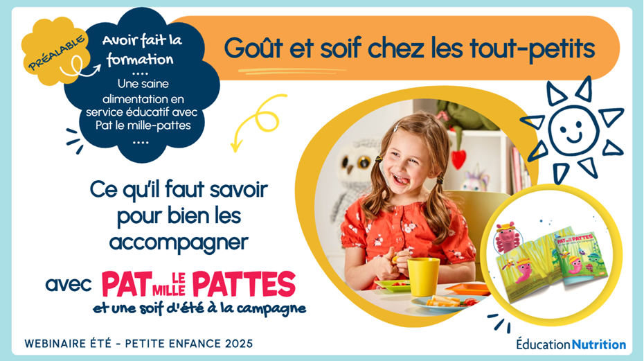 Webinaire pour les services éducatifs à la petite enfance